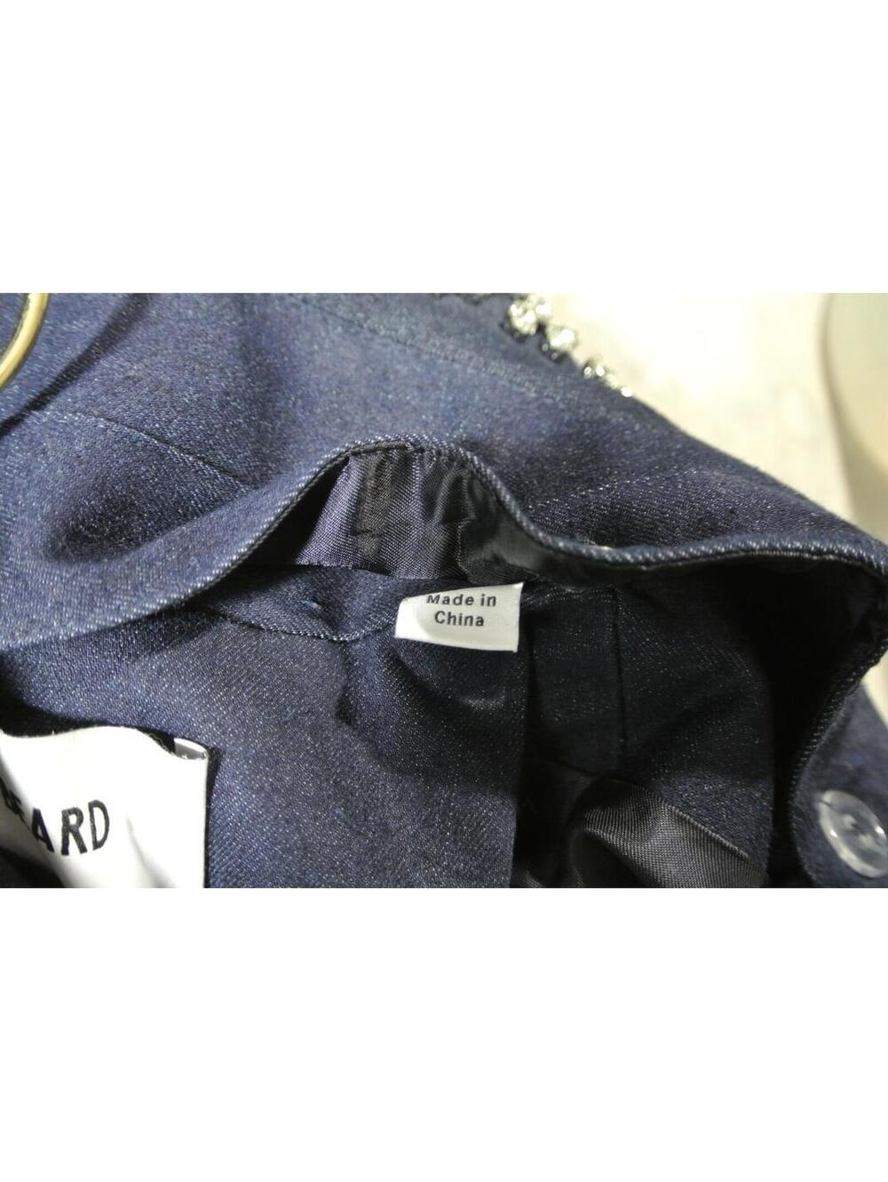 NEW, Veronica Beard Barrington Denim Embellished Jacket Sz 12 #SJ2300 - Picture 11 of 11